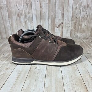 True Linkswear Major wateproof Golf Shoe Leather Comfort‎ Brown Lace Up 10.5